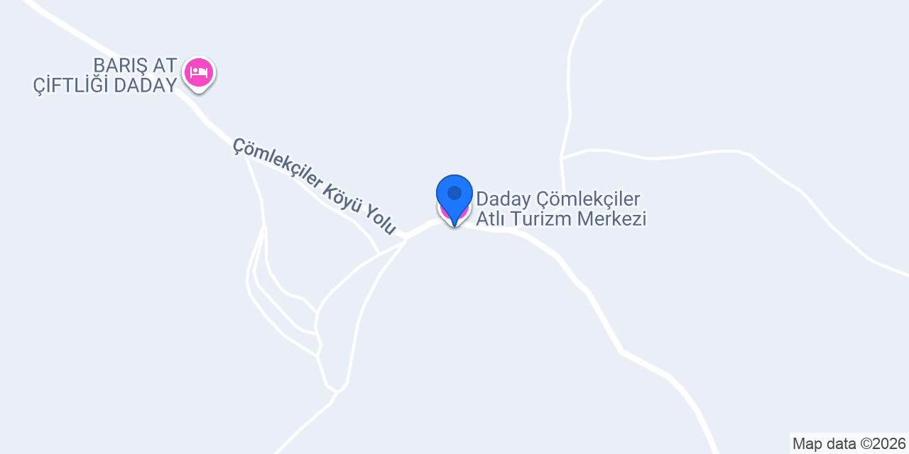 Daday Çömlekçiler Atlı Turizm Merkezi konumu