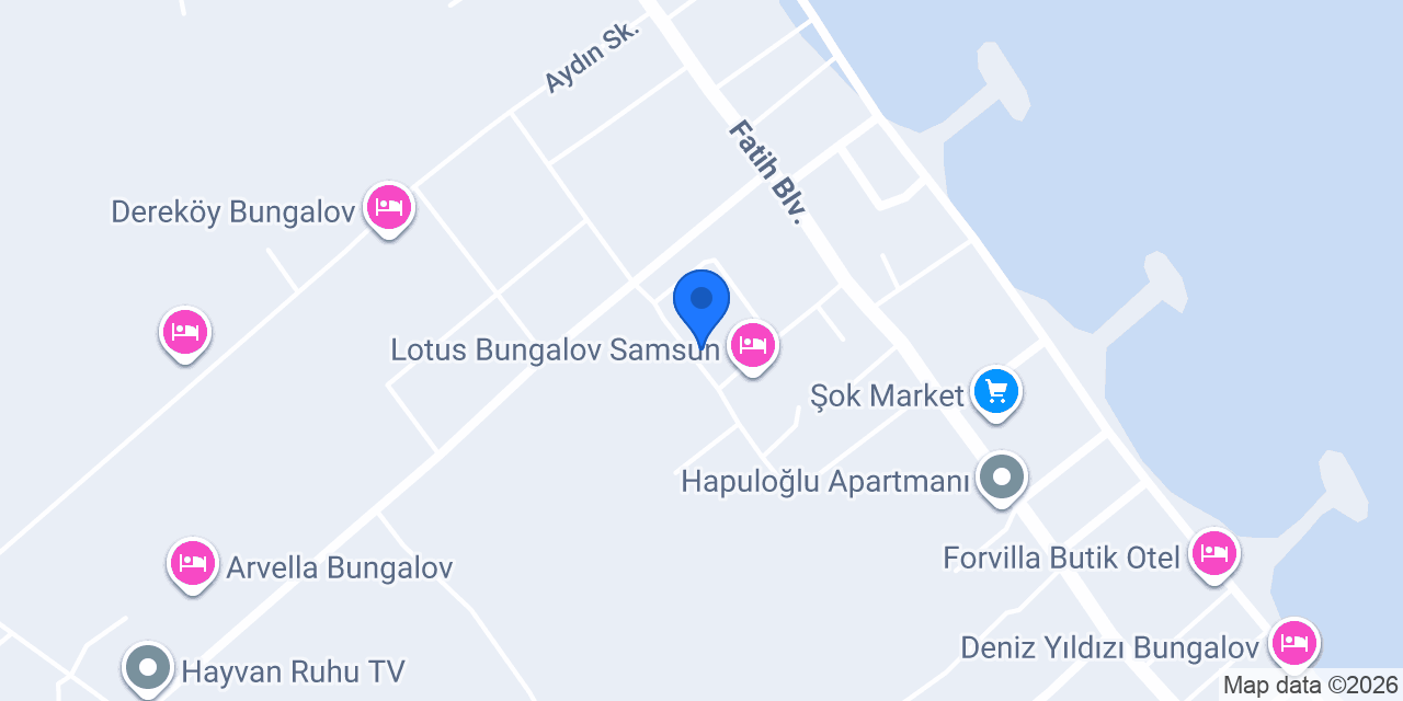 Arven Bungalov Evleri konumu