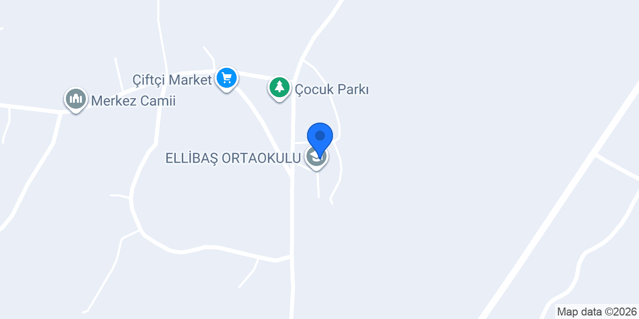 ELLİBAŞ ORTAOKULU konumu