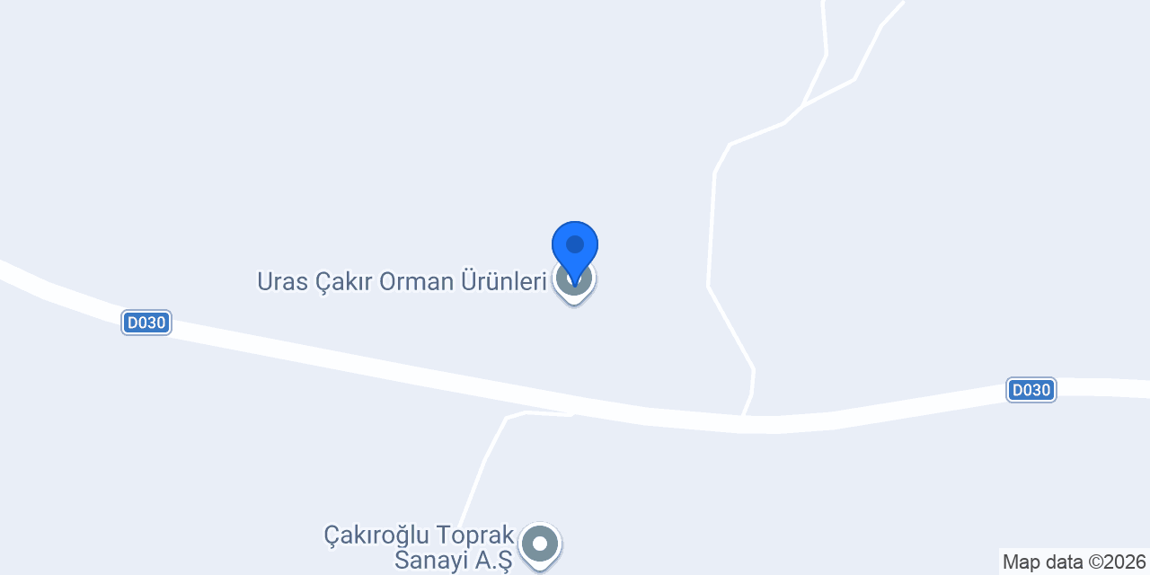 Uras Çakır Orman Ürünleri konumu