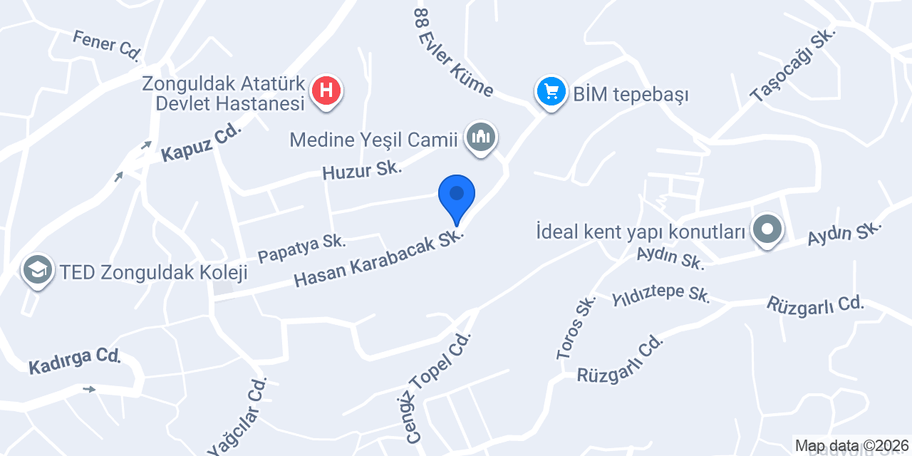Kıraç Eczanesi konumu