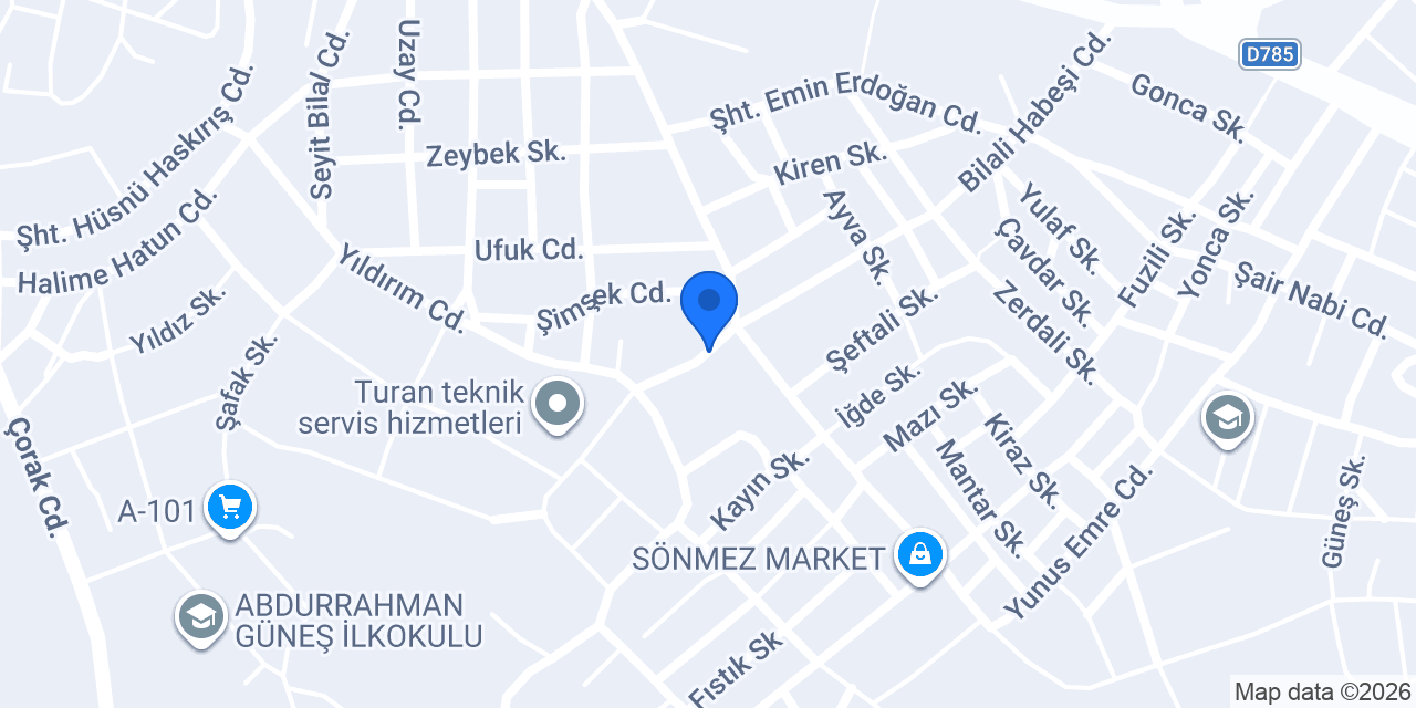 Devkal Tuğla Pazarlama konumu