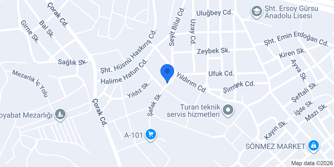 Boyabat Marangoz İrfan konumu
