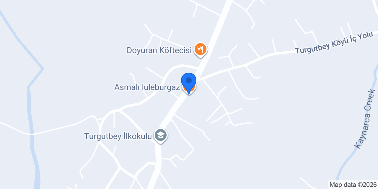 Asmalı luleburgaz konumu