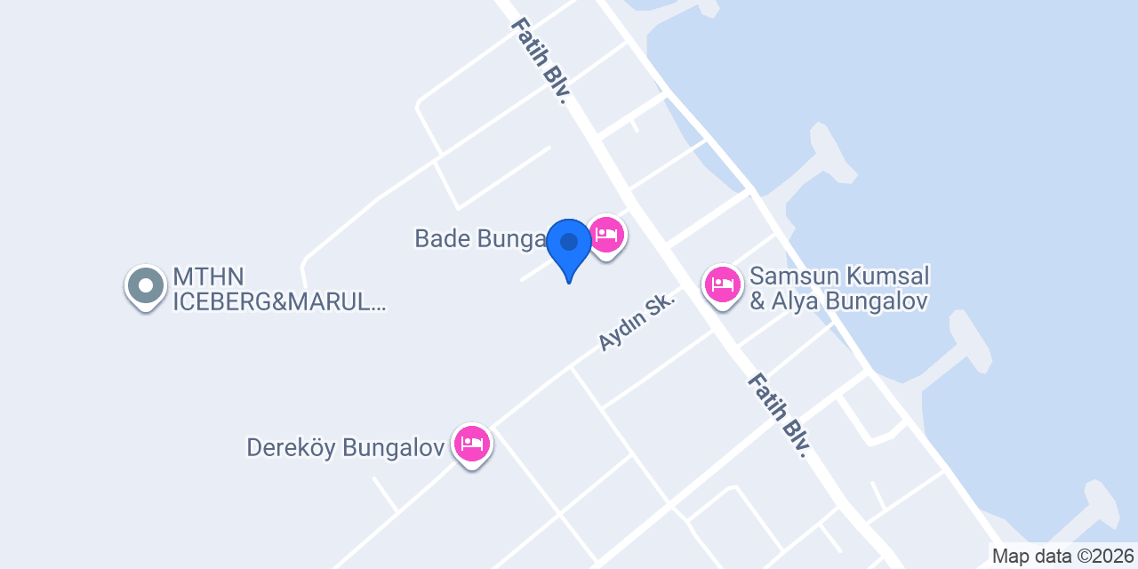Sahil Deluxe Bungalov konumu