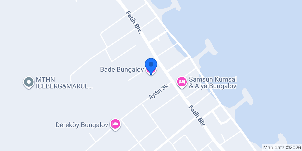 Bade Bungalov konumu