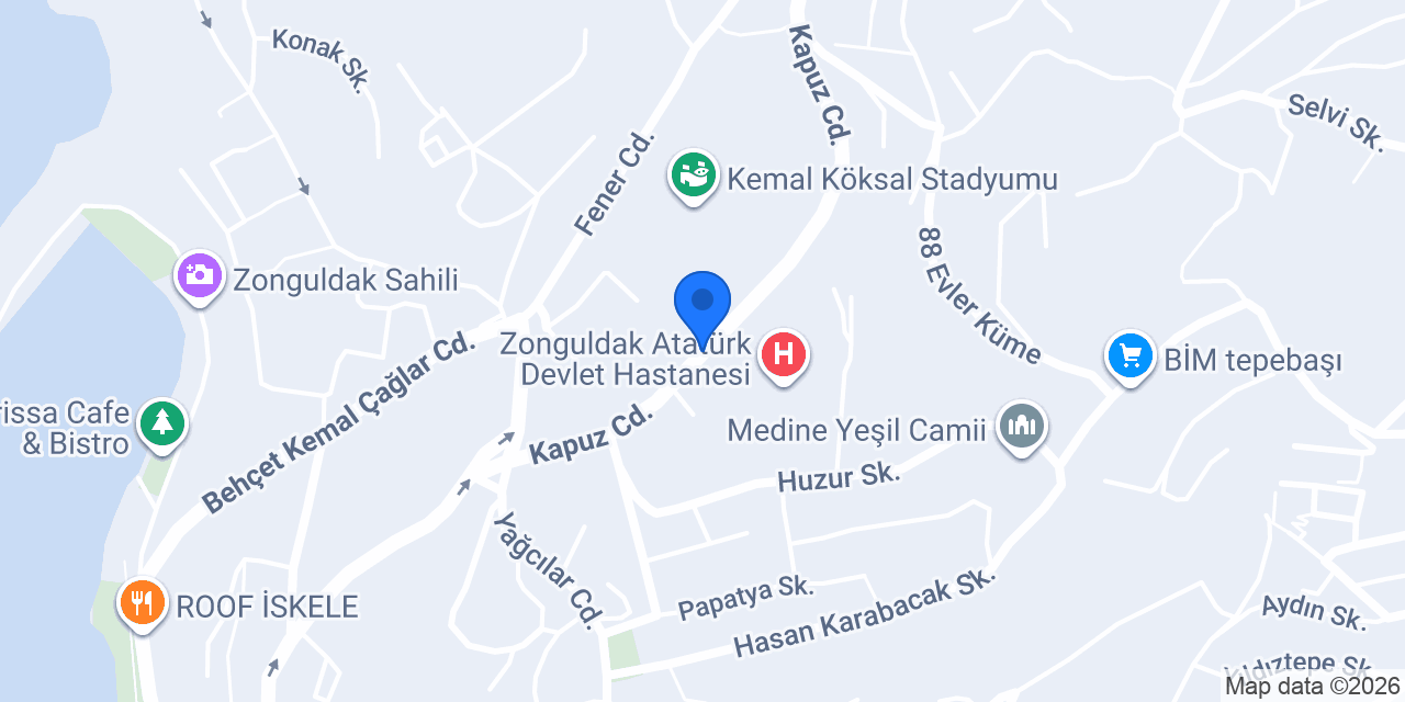 Op. Dr. Kenan Şimşek konumu