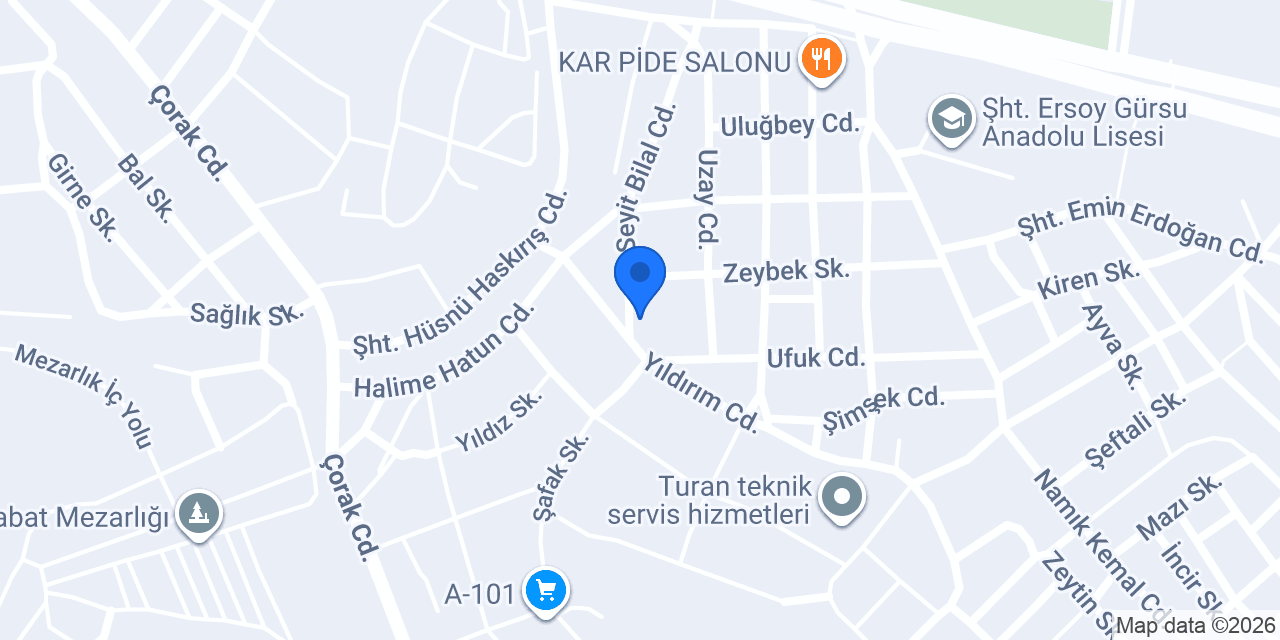 SEFA BUTİK TERZİ konumu