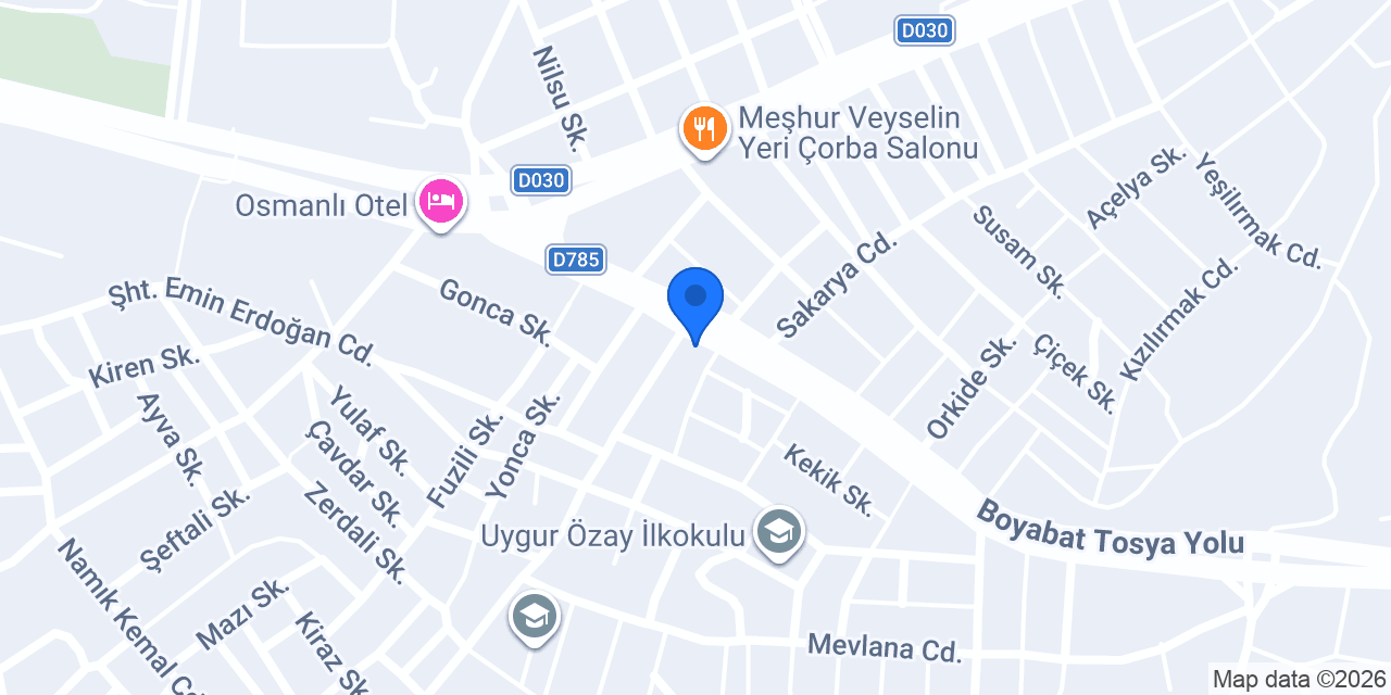 AKÇA BAKKALİYESİ konumu