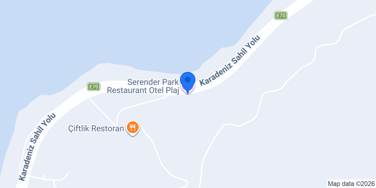 Serender Park Restaurant Otel Plaj konumu