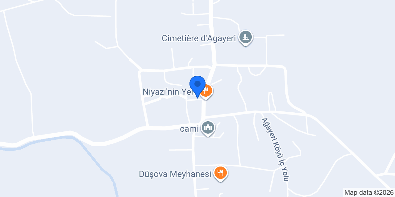Ağayeri Köyü Muhtarlığı konumu