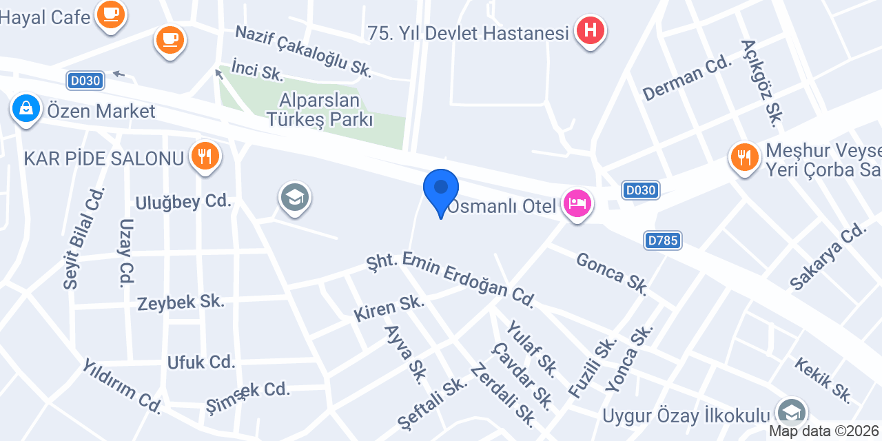 Boyabat Kız Meslek Lisesi konumu
