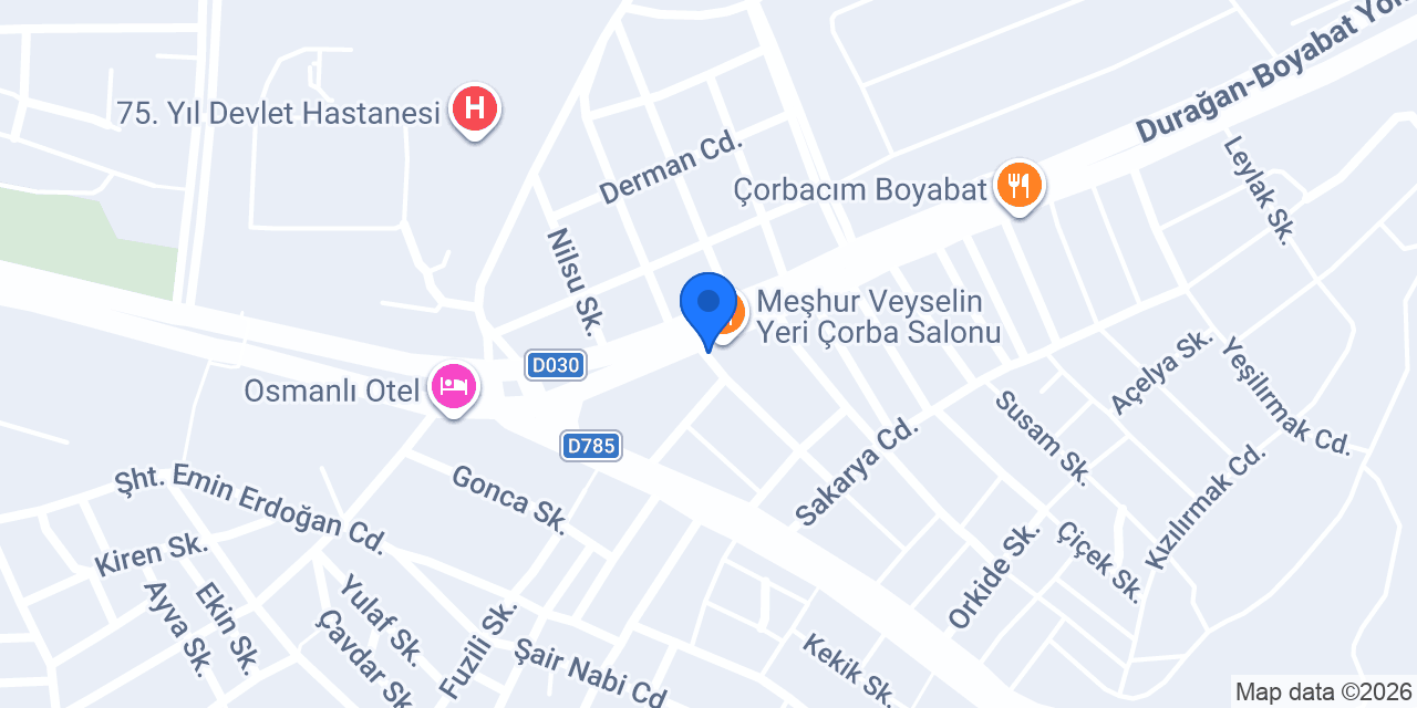 EKİZOĞLU OTO GALERİ konumu