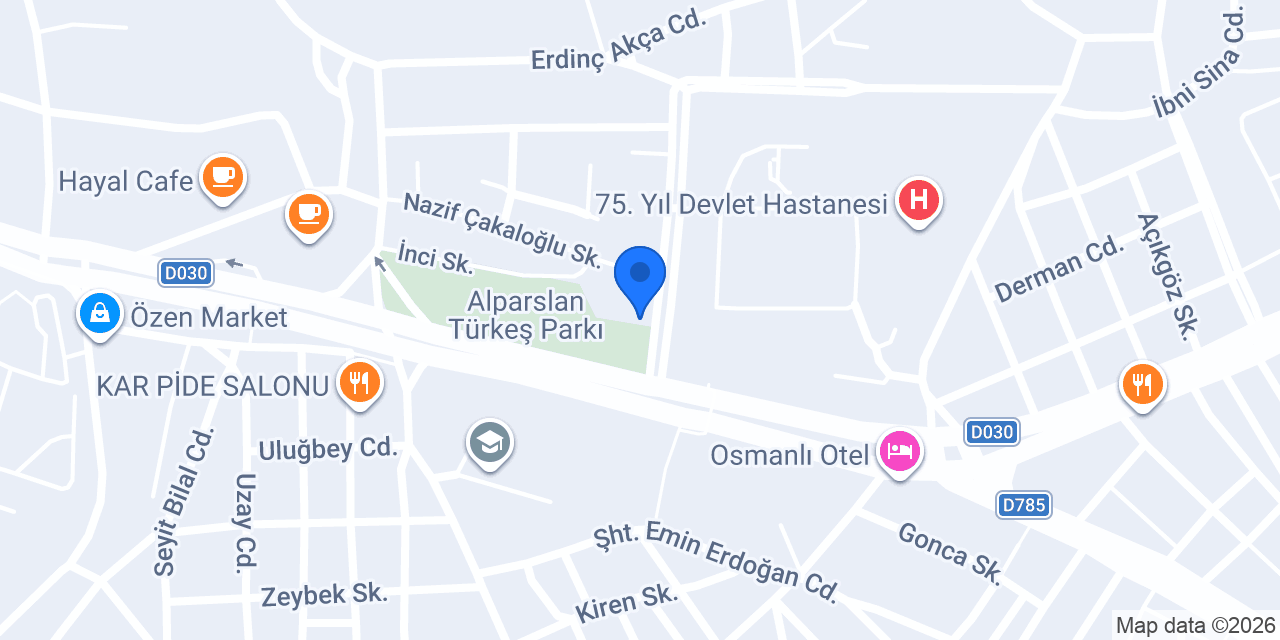 Akay Eczanesi konumu