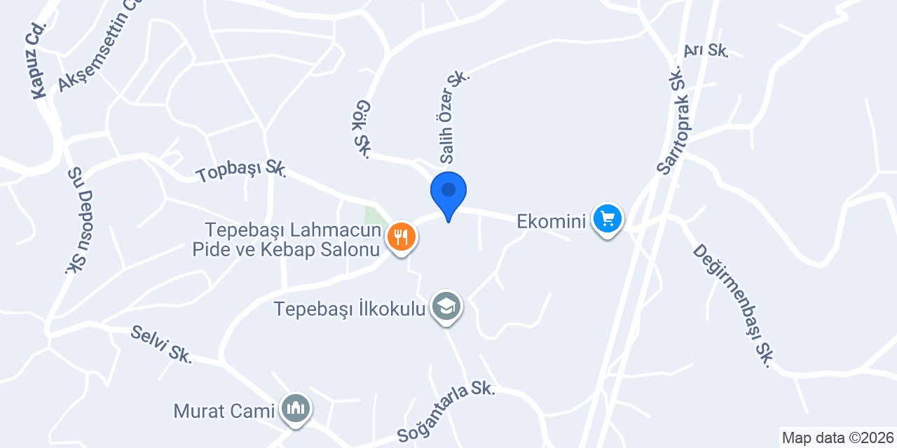 Tepebaşı Karadeniz Pide konumu
