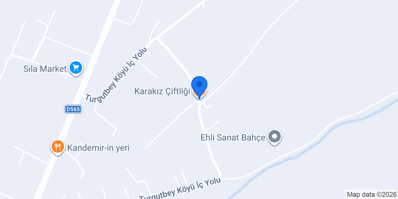 Karakız Çiftliği konumu