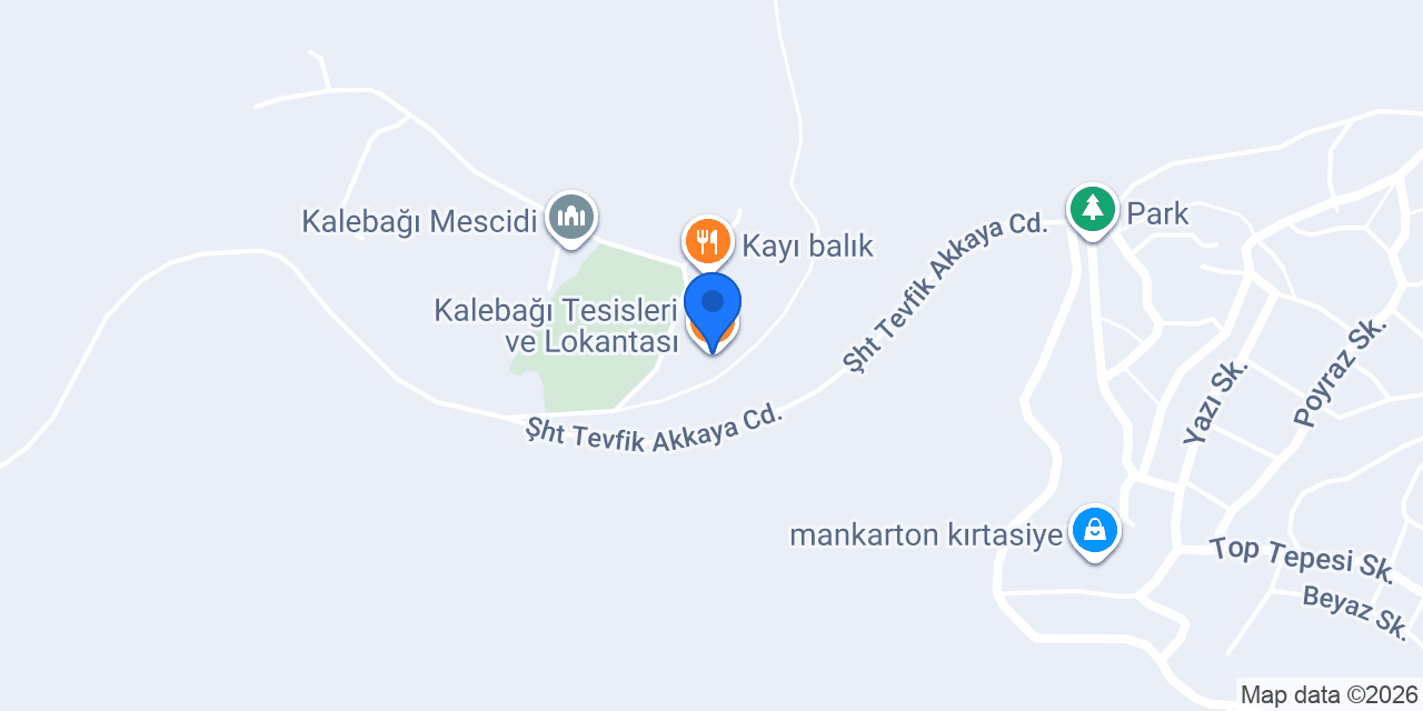Kalebağı Tesisleri ve Lokantası konumu