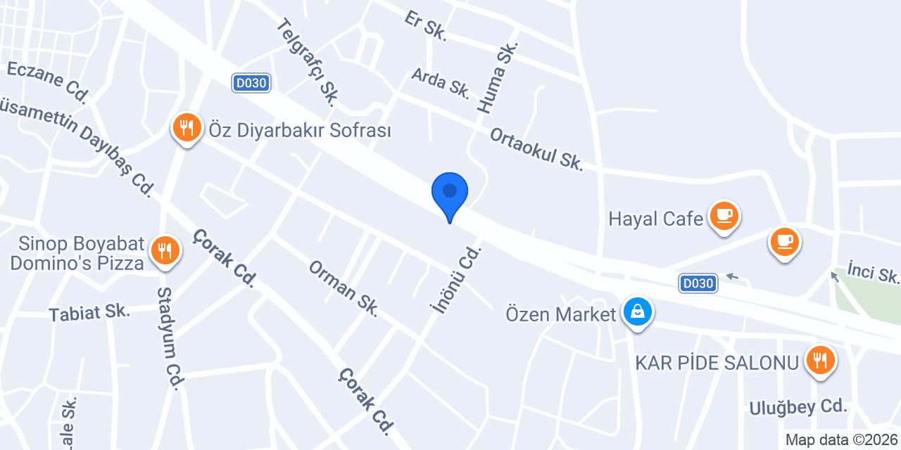fatih kırtasiye boyabat konumu