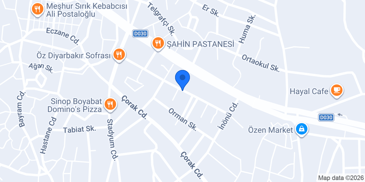 Cihan Mefruşat konumu