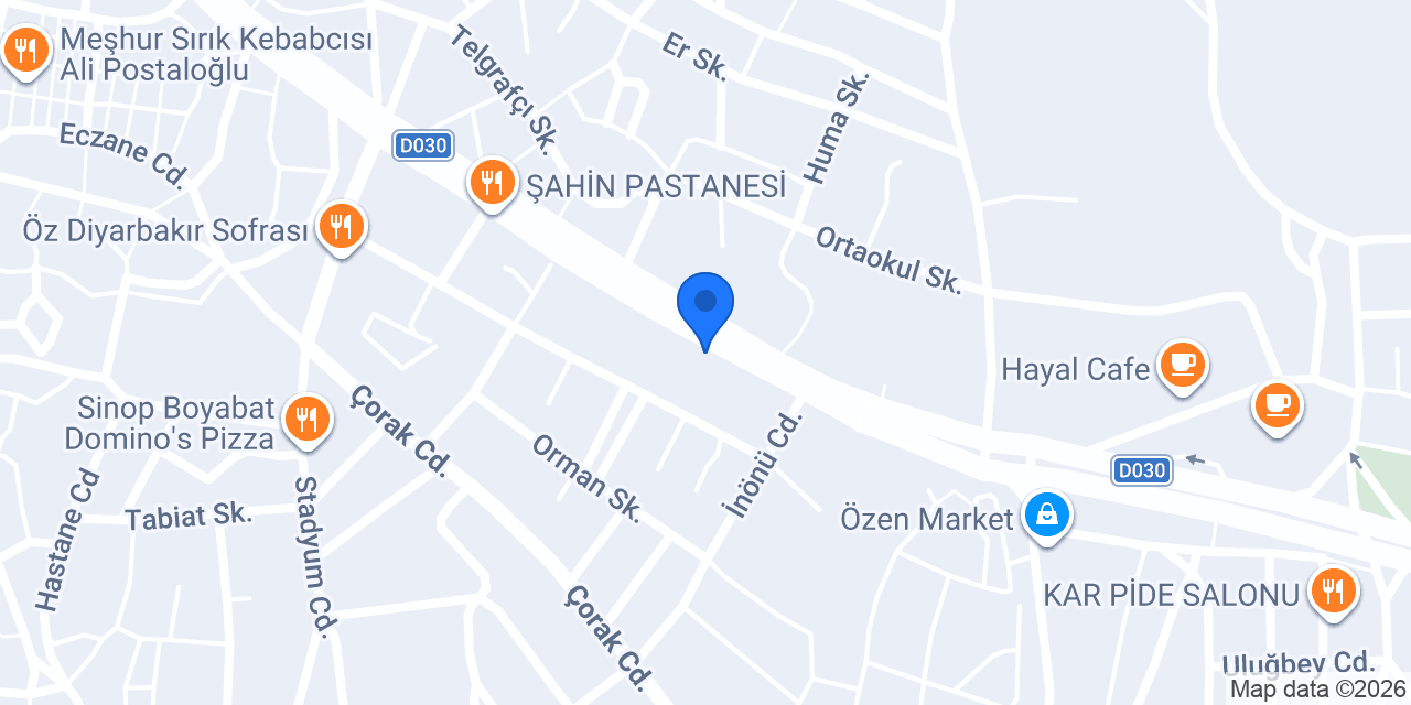 Akpınar Gıda konumu
