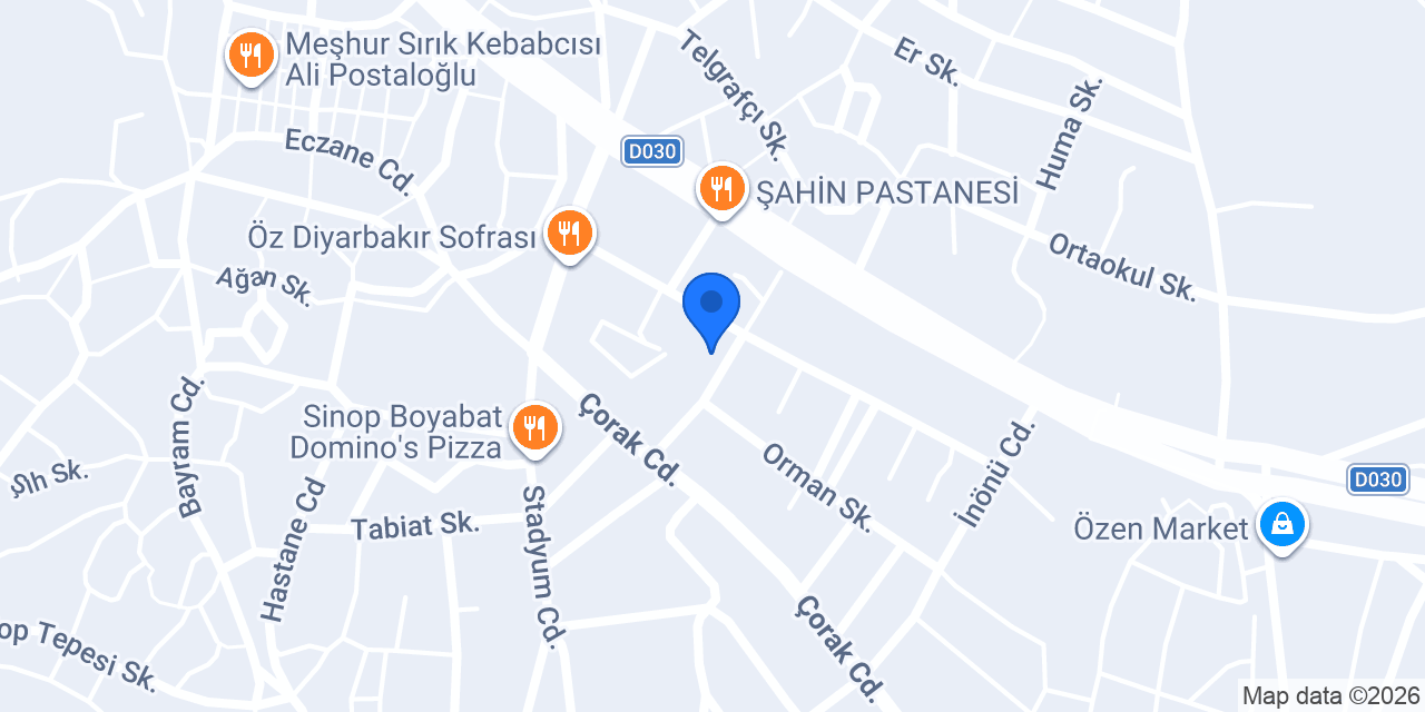 DİŞ HEKİMİ ZÜLAL ERAVCI konumu