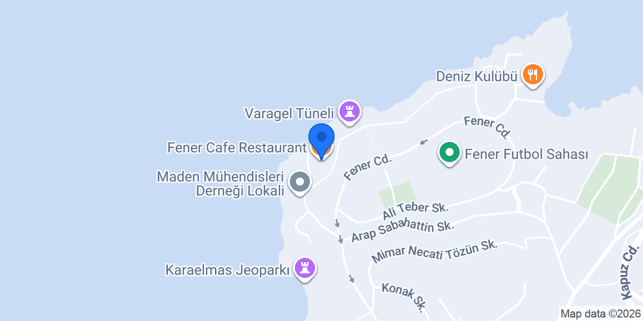 Fener Cafe Restaurant konumu