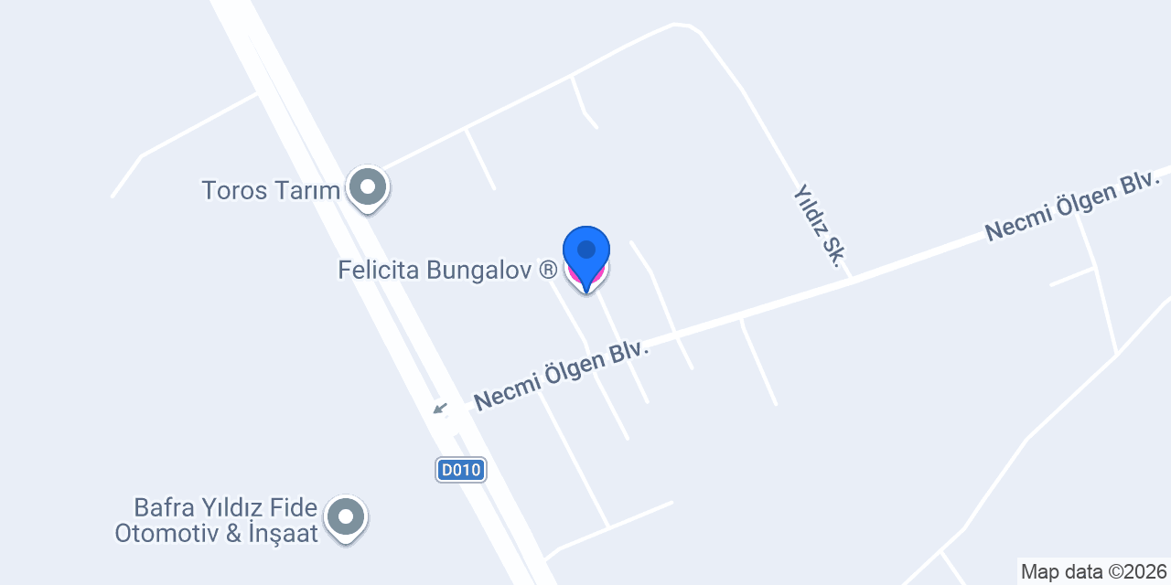Felicita Bungalov ® konumu