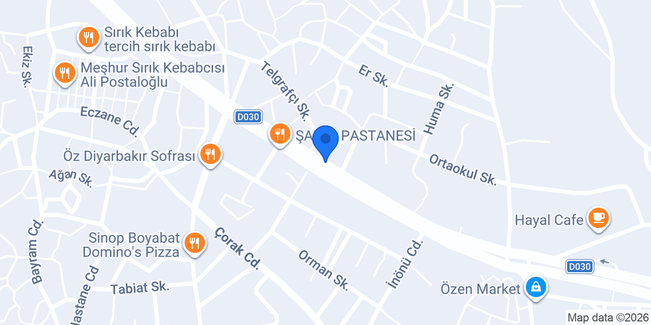 Yaşam Eczanesi konumu