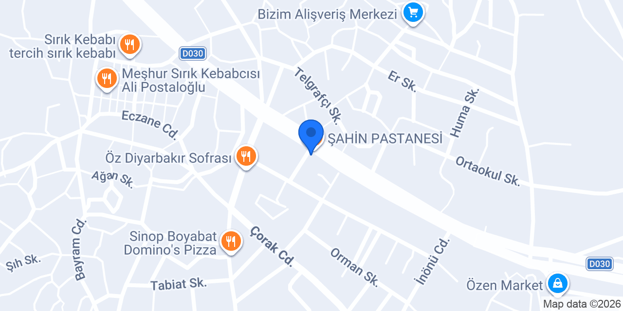 Rozalin Cafe & Restaurant konumu