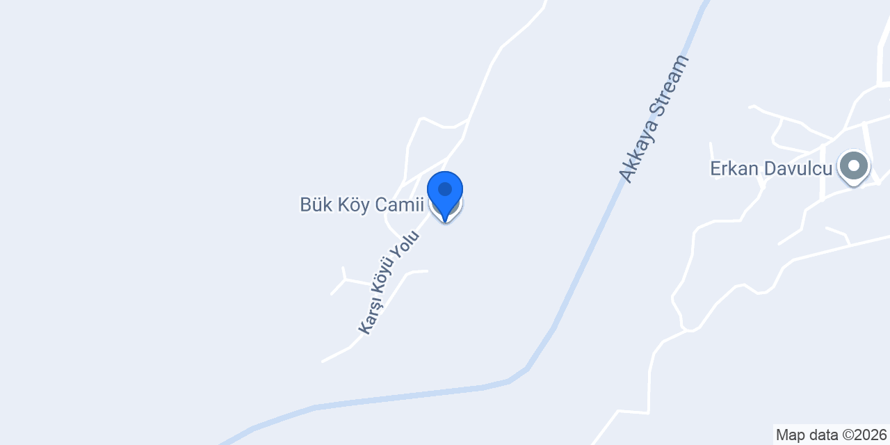 Bük Köy Camii konumu