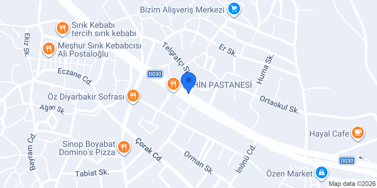 seyfikonfeksiyon konumu