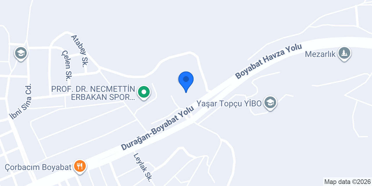 Boyabat Seyehat konumu