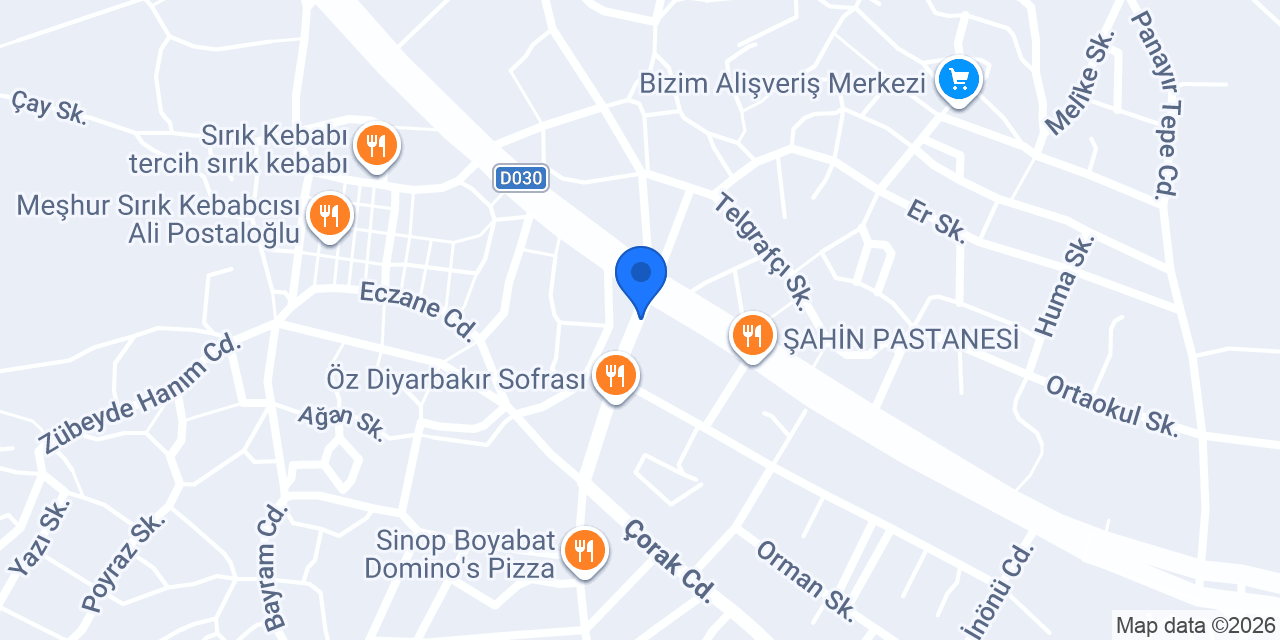 Dörtyol Taksi konumu