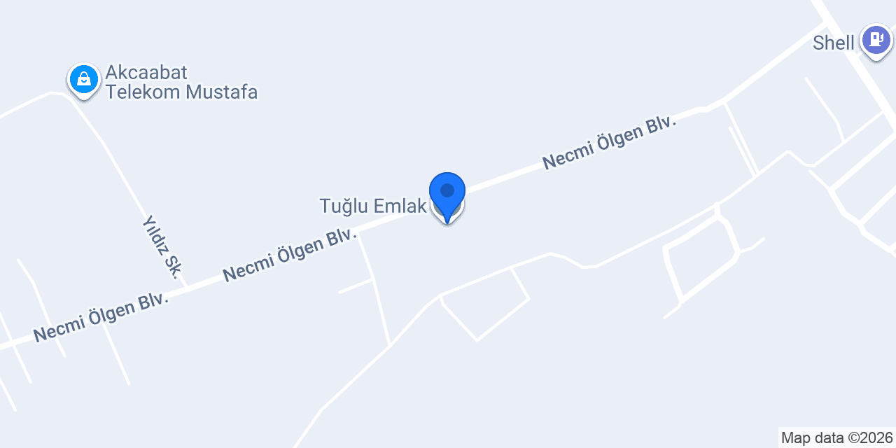 Tuğlu Emlak konumu