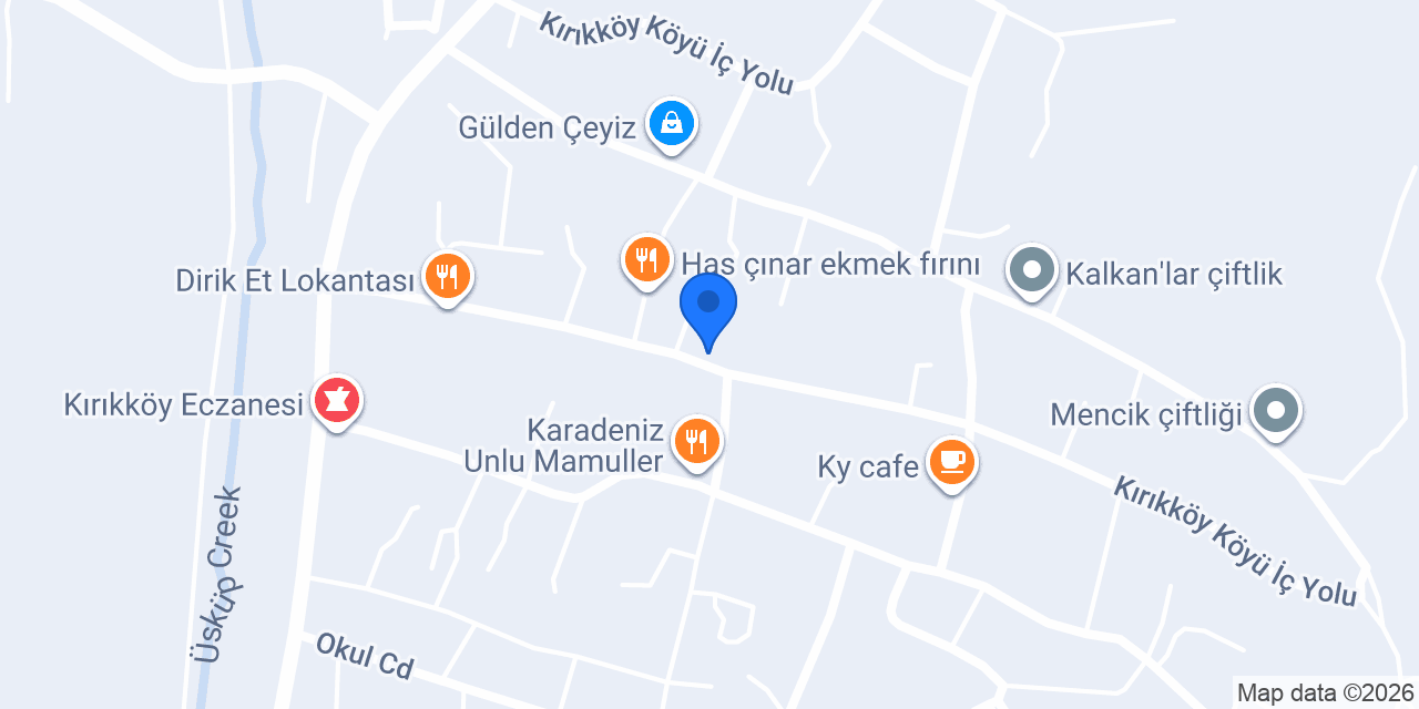 Ptt-kırıkköy Acentesi konumu