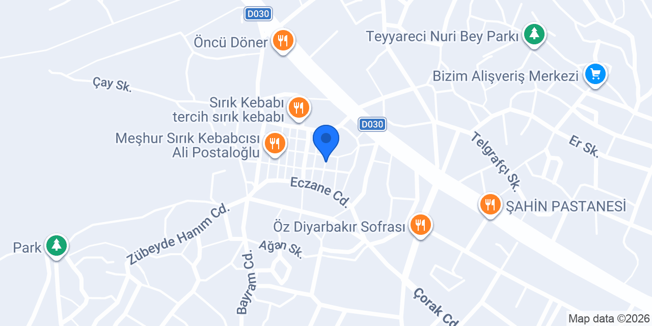 Güven Mobilya konumu