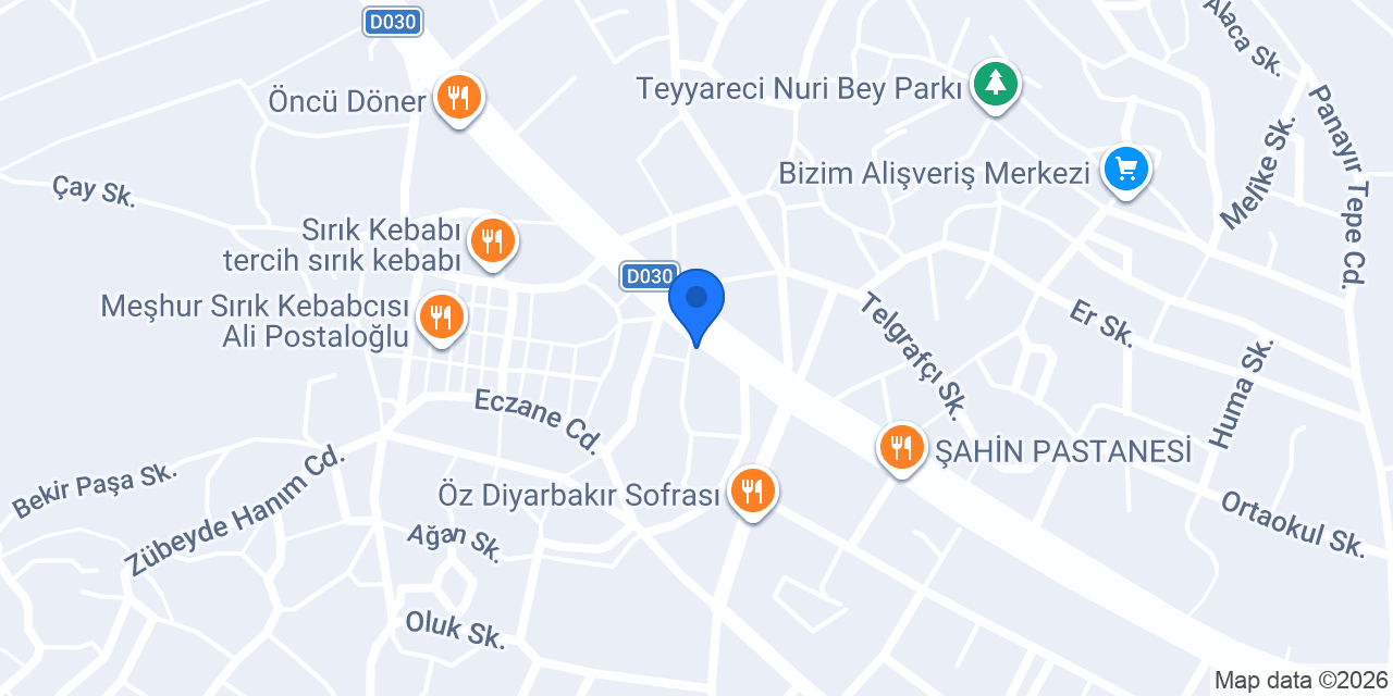 ŞAMLI MİMARLIK konumu