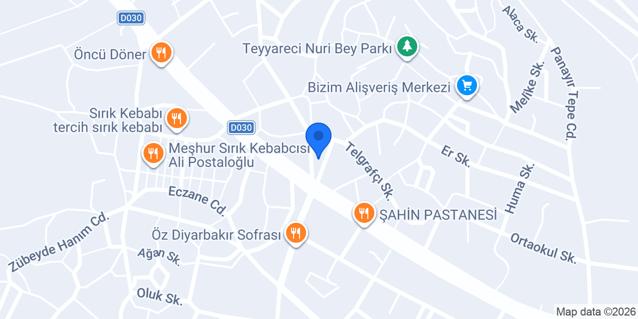 Zirve Döner konumu