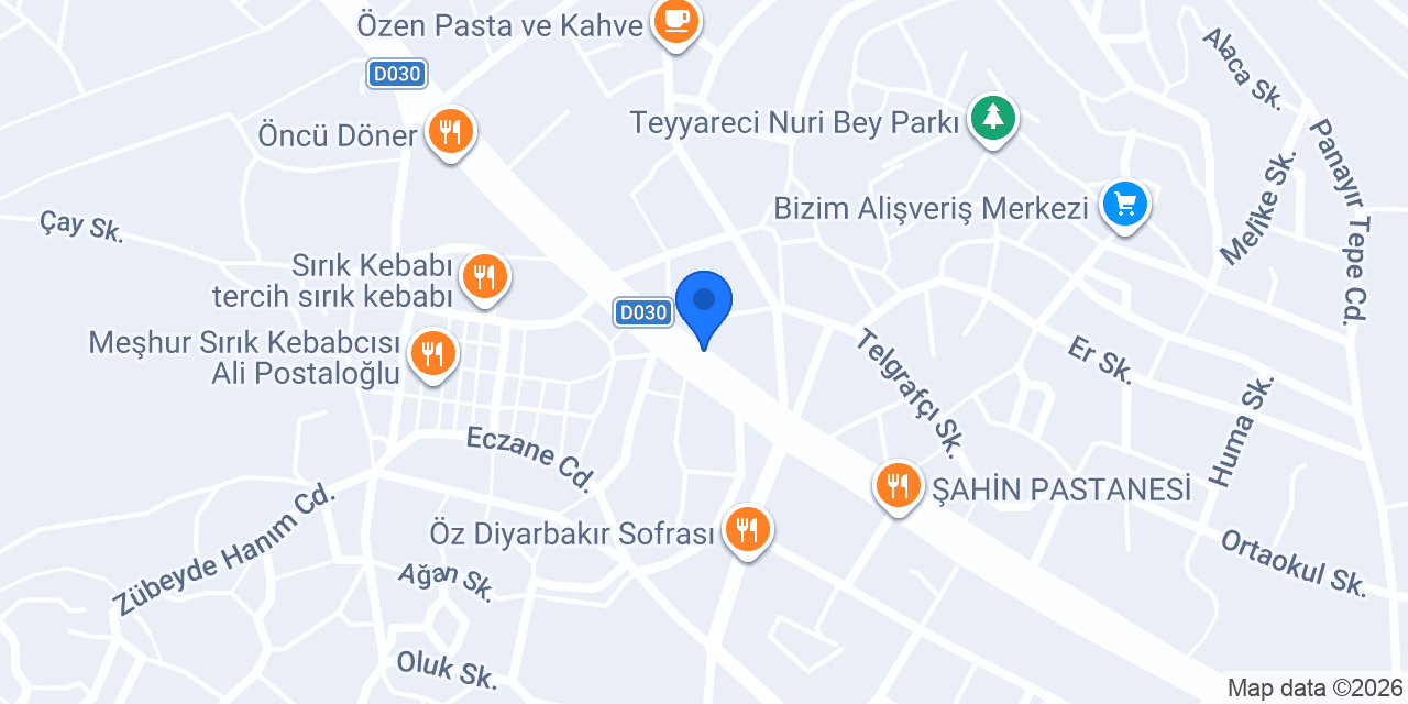 Aslan kasabı konumu