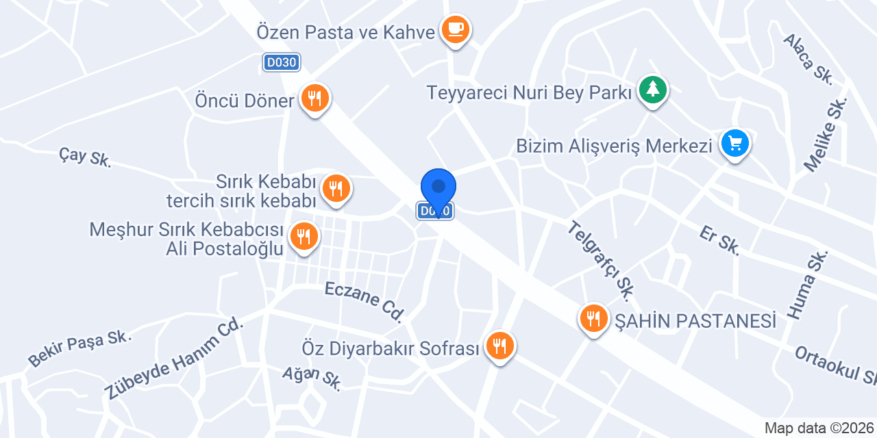 Gülleboğlu İnşaat konumu