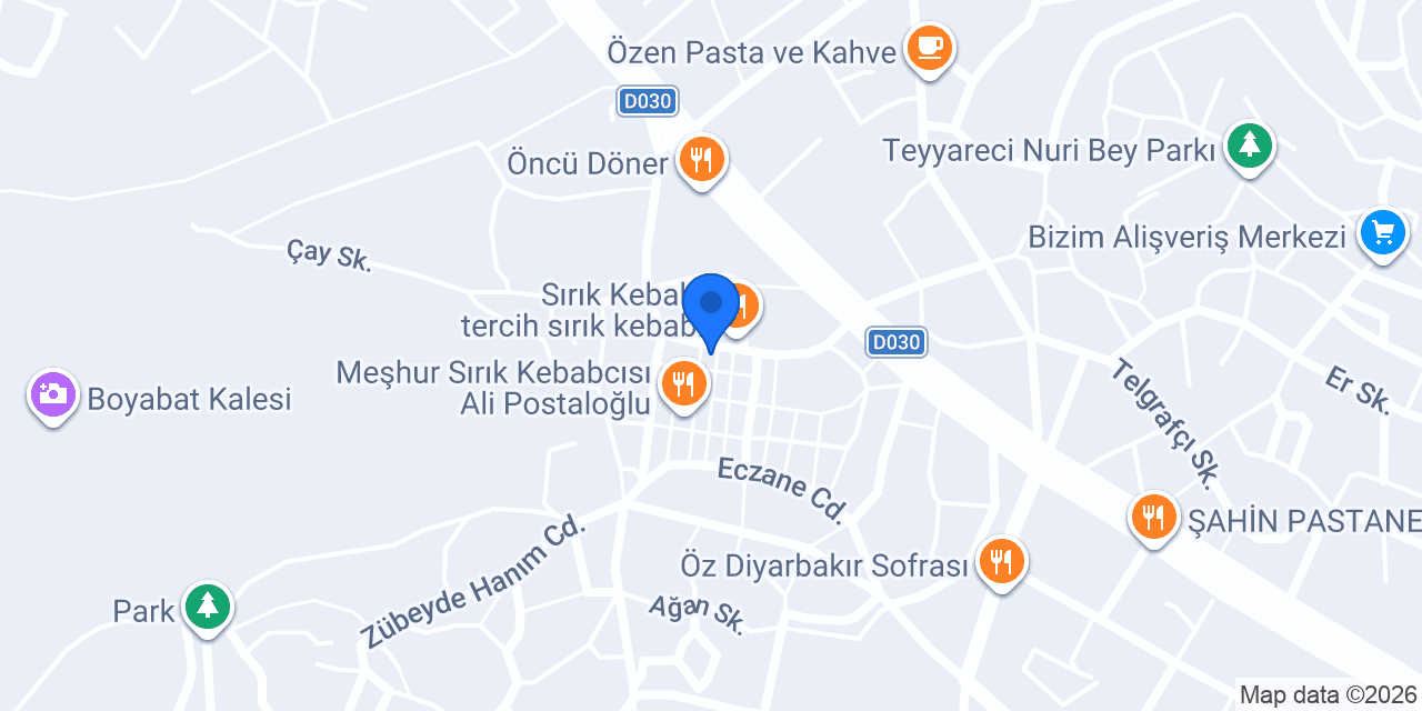 KAHYAOGLU EMLAK konumu