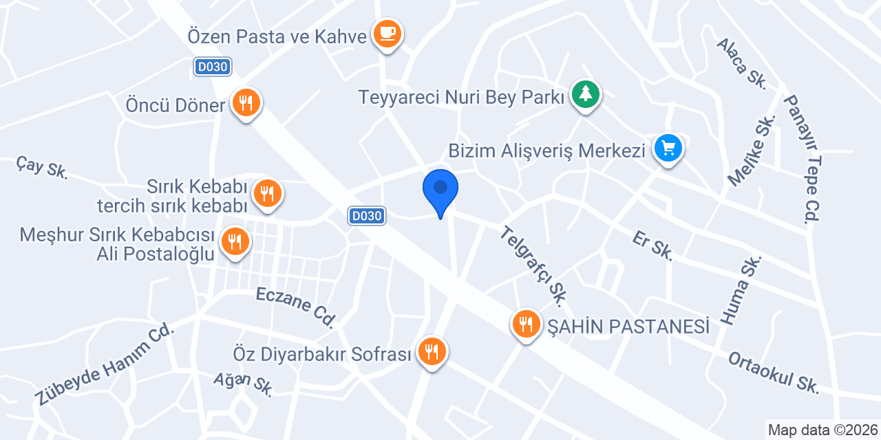 Barış Çiçekçilik konumu