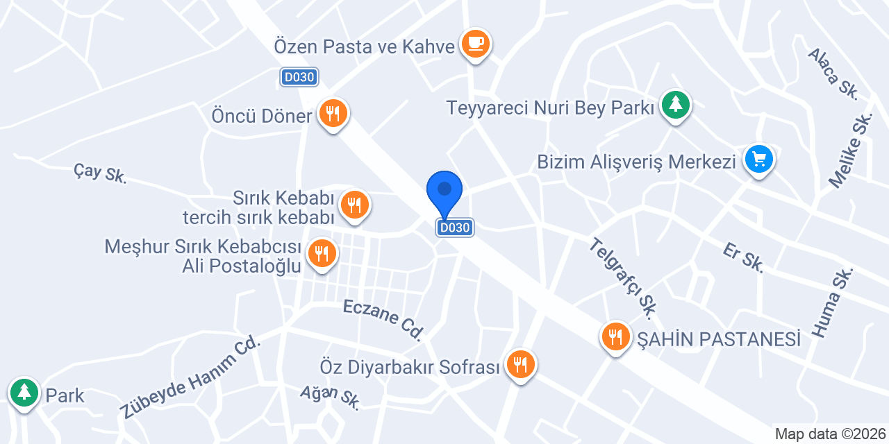 Antep Ocakbaşı konumu