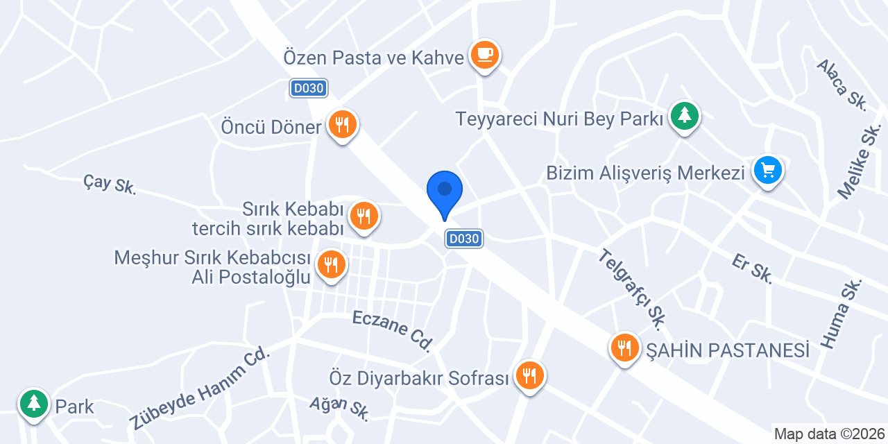 Özcan Ticaret Selamet ÖZCAN konumu