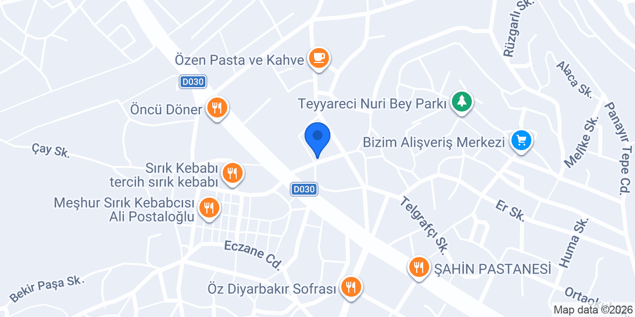 Marshall - Taşlıoğlu Ticaret konumu