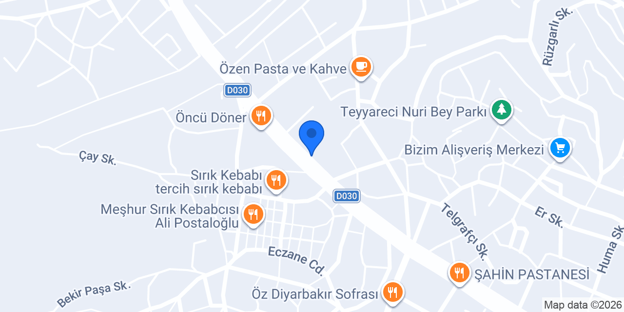 Boyabat İlçe Nüfus Müdürlüğü konumu