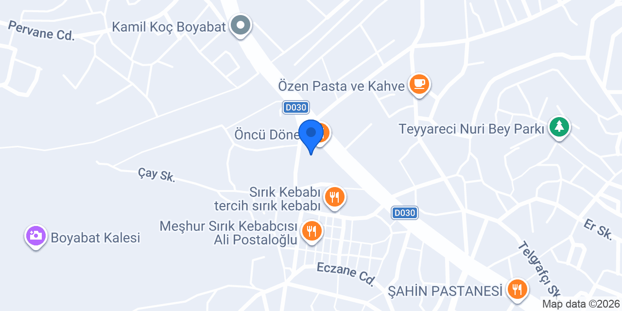 Şahin ısı sistemleri doğalgaz konumu