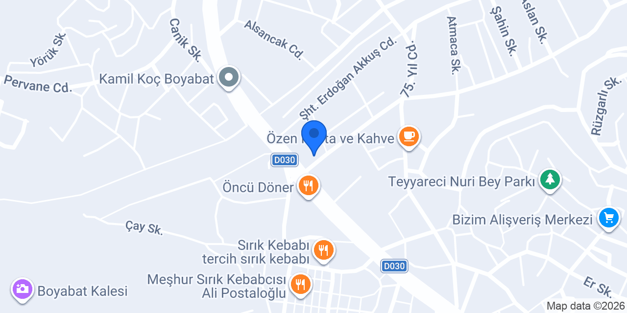 TOKSOY TİCARET konumu