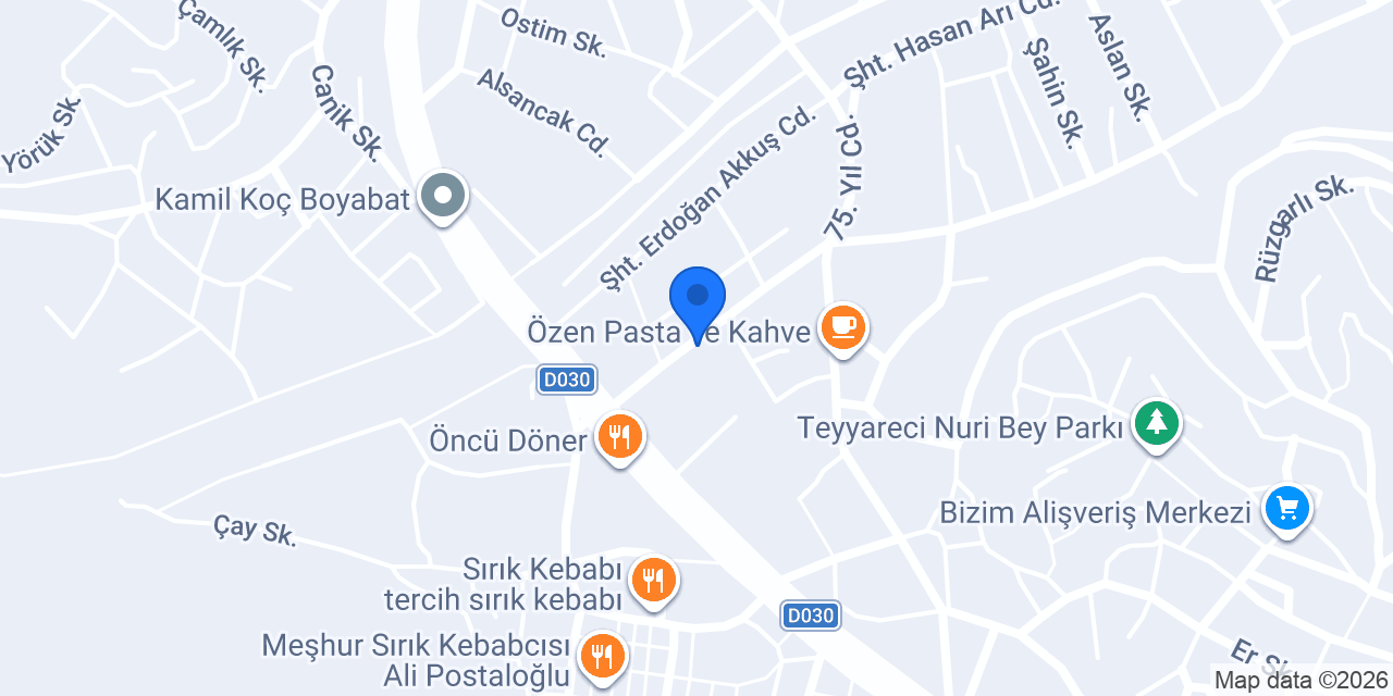 GÜRAY AV BAYİİ konumu