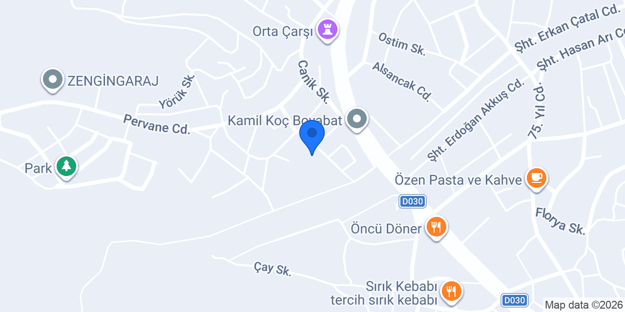 Cengiz Topel İlkokulu konumu